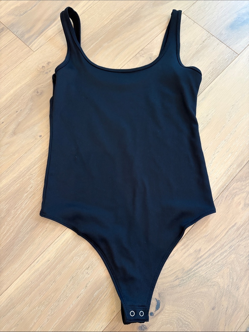Abercrombie & Fitch Black One-Piece Bodysuit